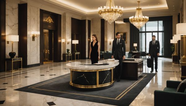 Hotel luxe services haut de gamme