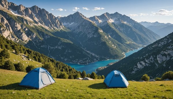 Les plus beaux paysages à explorer en camping dans les alpes-maritimes
