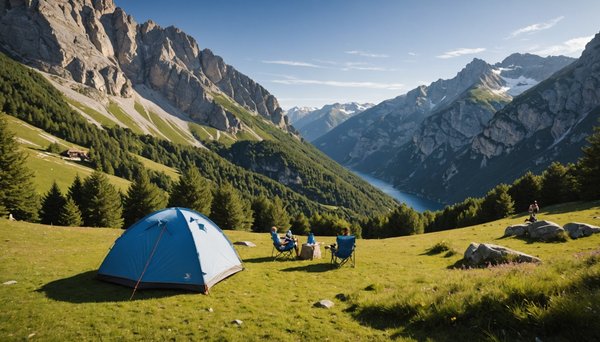 Découverte des paysages inoubliables en camping dans les alpes-maritimes